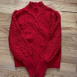 Girls Janie and Jack holiday sweater